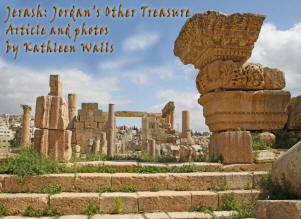 Ruins in Jerash, Jordan